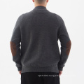 2020 OEM military sweater 12GG wool blend anti-pilling 1/2 zip army knit uniform winter thick jumper pullover for male